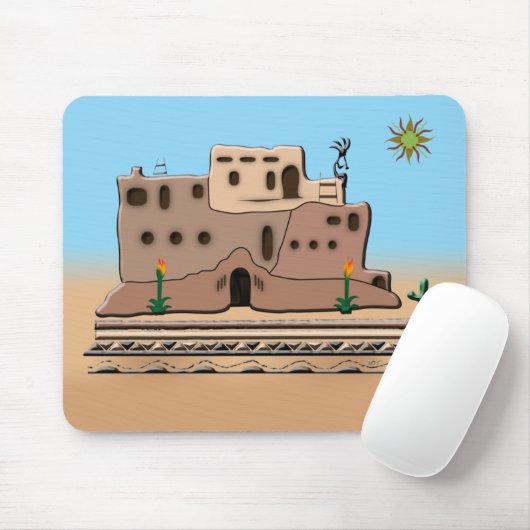 Clay House Mousepad (Mit Mouse)