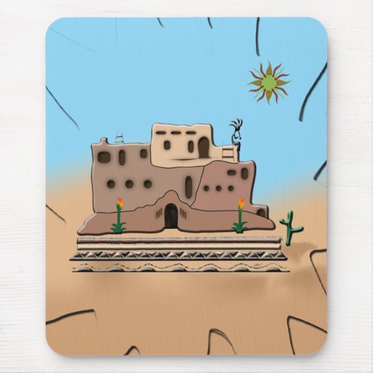 Clay House Mousepad (Vorne)