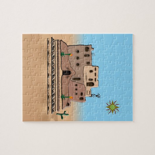 Clay House Puzzle (Horizontal)