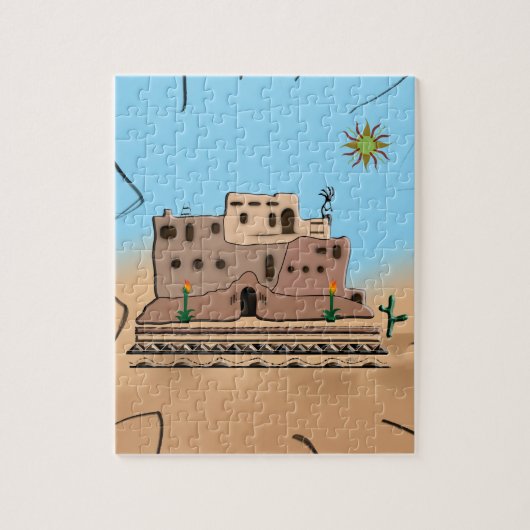 Clay House Puzzle (Vertikal)