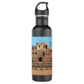 Clay House Trinkflasche (Vorderseite)