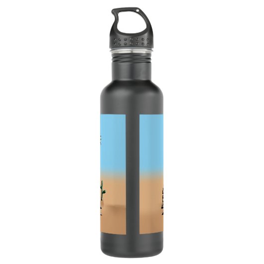 Clay House Trinkflasche (Rückseite)