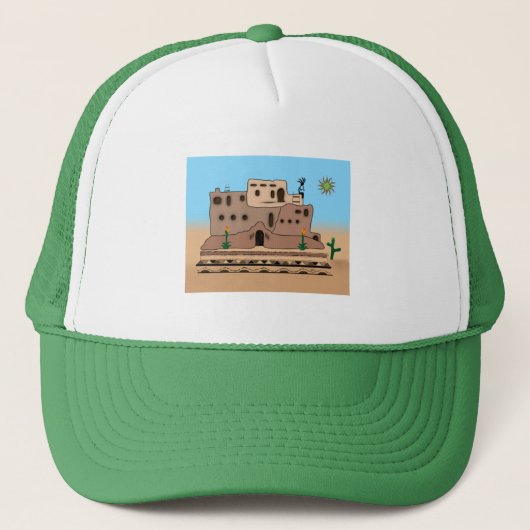Clay House Truckerkappe (Vorderseite)