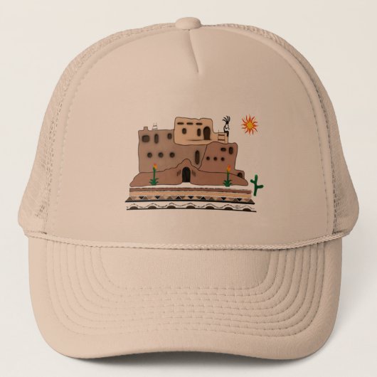 Clay House Truckerkappe (Vorderseite)