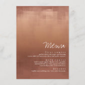 Clay-ID774 des Menüs "Wasserfarben-Reflektionen" Menükarte (Vorderseite)