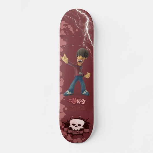 Clay Kids - Skateboard Robbie (Vorderseite)