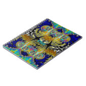 CLAY ~ mehrfarbiges Fraktal Notizblock (Linke Seite)