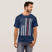 Clay Pigeon Shooting American Flag 4. Juli T-Shirt (Vorne ganz)