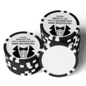 Clay Poker Chip Trauzeuge oder Trauzeuge Einladen (Kollektion)