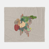 Clay Pots Fleece Blanket (Vorderseite (Horizontal))
