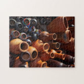 Clay Pots, Hazyview, Mpumalanga, Südafrika Puzzle (Horizontal)