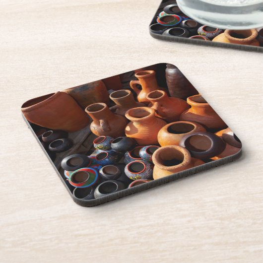 Clay Pots, Hazyview, Mpumalanga, Südafrika Untersetzer (Linke Seite)