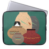 Clay Pots Laptop Sleeve (Vorderseite)