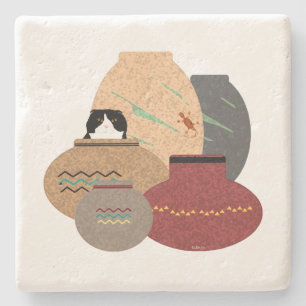 Clay Pots Stone Untersetzer