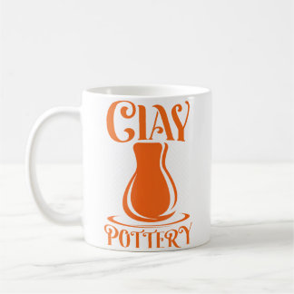 Clay Pottery Retro Kaffeetasse