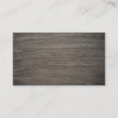 Clay Safari Giraffe, Rustic Wedding Website Begleitkarte (Rückseite)