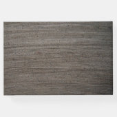 Clay Safari Giraffe, Rustikale Hochzeit Gästebuch (Rückseite)