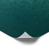 Clay-See in Cornwall Poster (Ecke)