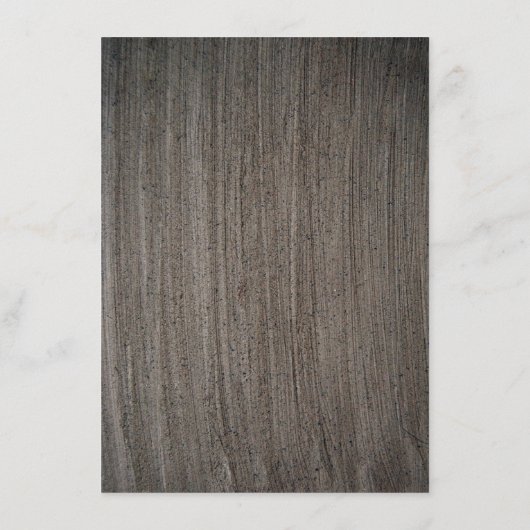 Clay Seepferd Beach Wedding Menu Menükarte (Rückseite)