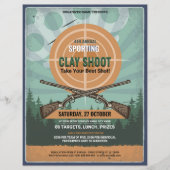 Clay Shoot Completition Flyer (Vorderseite)