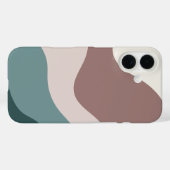 Clay & Spruce Boho Farbfluss Case-Mate iPhone Hülle (Rückseite (Horizontal))
