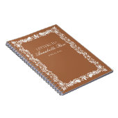 Clay Talaver Tile Fiesta Letters to Birthday Girl Notizblock (Rechte Seite)