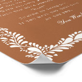 Clay Talavera Tile Dont Say Baby Shooting Game Poster (Ecke)