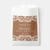 Clay Talavera Tile Fiesta Baby Shower Dessert Geschenktütchen (Vorderseite)