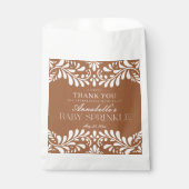 Clay Talavera Tile Fiesta Baby Sprinkle Dessert Geschenktütchen (Vorderseite)