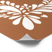 Clay Talavera Tile Fiesta Bridal Brunch Willkommen Poster (Ecke)