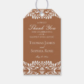 Clay Talavera Tile Fiesta Wedding Party Favoriten Geschenkanhänger (Vorderseite)