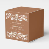 Clay Talavera Tile Spanische Fiesta Babydusche Geschenkschachtel (Vorderseite)