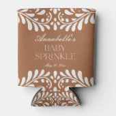 Clay Talavera Tile Spanish Fiesta Baby Sprinkle Dosenkühler (Vorderseite)