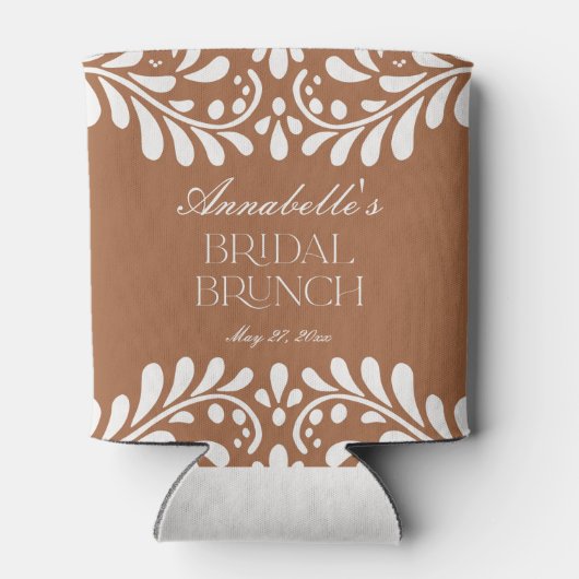 Clay Talavera Tile Spanish Fiesta Bridal Brunch Dosenkühler (Rückseite)