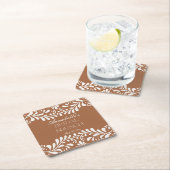 Clay Talavera Tile Spanish Fiesta Bridal Brunch Rechteckiger Pappuntersetzer (Vor Ort)