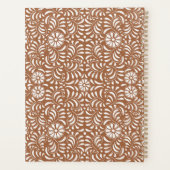 Clay Talavera Tile Spanish Fiesta Floral Wedding Planer (Rückseite)