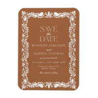 Clay Talavera Tile Spanish Fiesta Save the Date