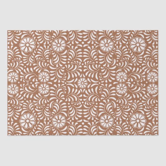 Clay Talavera Tile Spanish Style Fiesta Seidenpapier (Vorderseite)