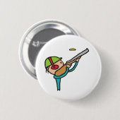 Clay-Tauben-Trap Shooting Button (Vorne & Hinten)