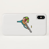 Clay-Tauben-Trap Shooting Case-Mate iPhone Hülle (Rückseite (Horizontal))