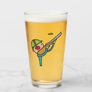 Clay-Tauben-Trap Shooting Glas