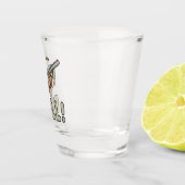 Clay-Tauben-Trap Shooting Schnapsglas (Rechts)