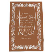 Clay Tile Talavera Spanish Fiesta Gastgeschenke Ho Mittlere Geschenktüte (Rückseite)