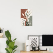 Clay und Leaf II Poster (Heimbüro)