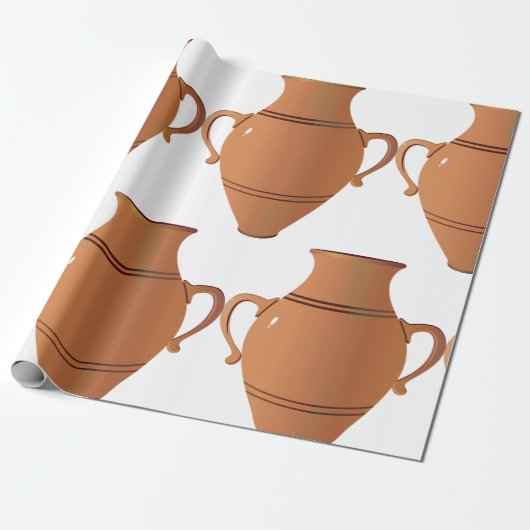 Clay Vase Geschenkpapier (Ungerollt)