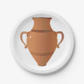 Clay Vase Paper-Teller Pappteller (Vorderseite)