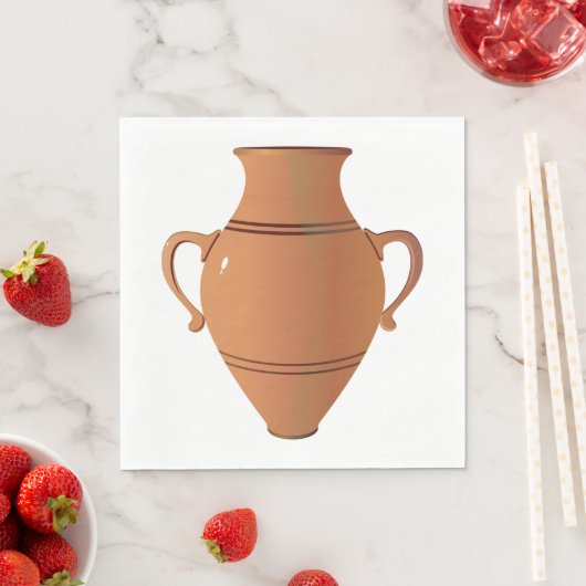 Clay Vase Serviette (Beispiel)