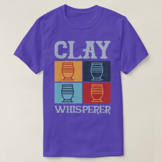 Clay Whisperer für eine Keramik T-Shirt (Design vorne)