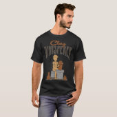 Clay Whisperer Keramiken Steinware Potter T-Shirt (Vorne ganz)
