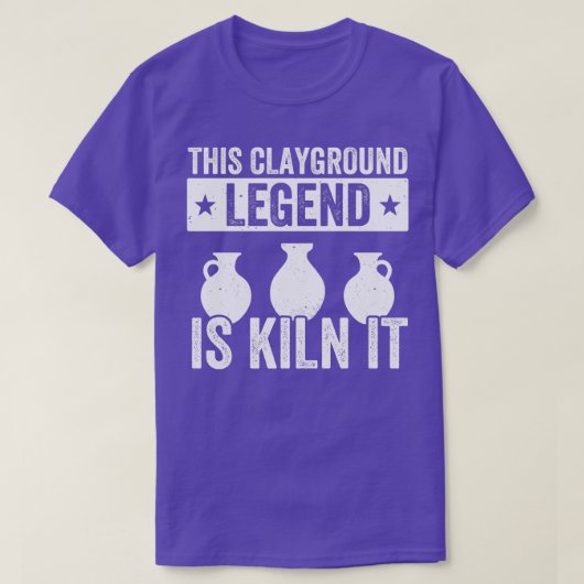 ClaygroundFunny Pottery Clay T-Shirt (Design vorne)